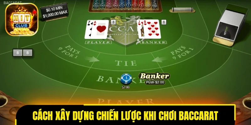 Cách xây dựng chiến lược khi chơi Baccarat