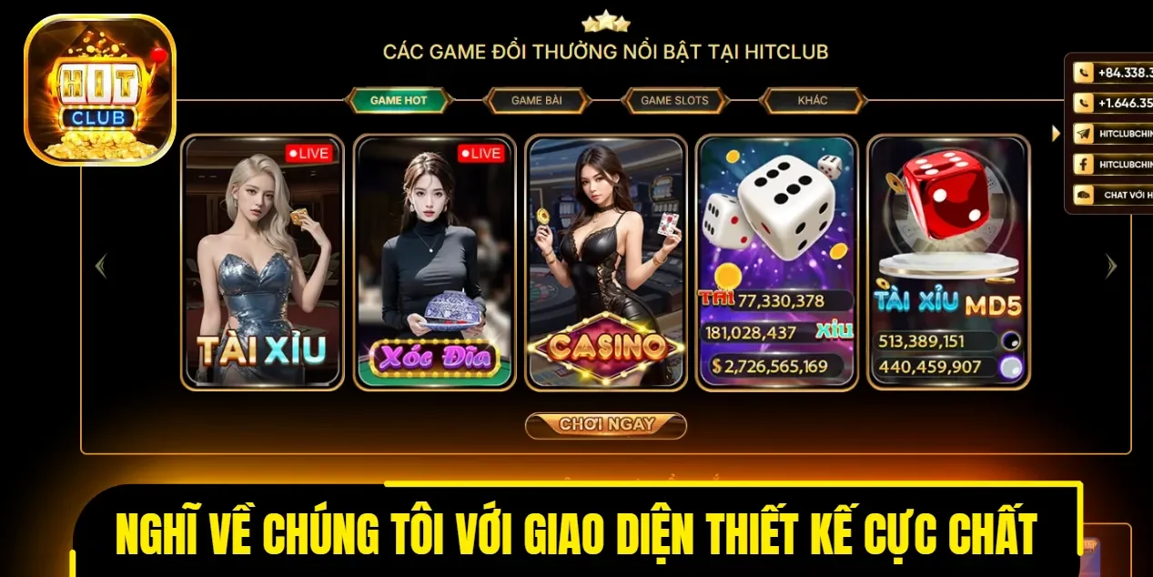 Nghĩ về chúng tôi với giao diện thiết kế cực chất